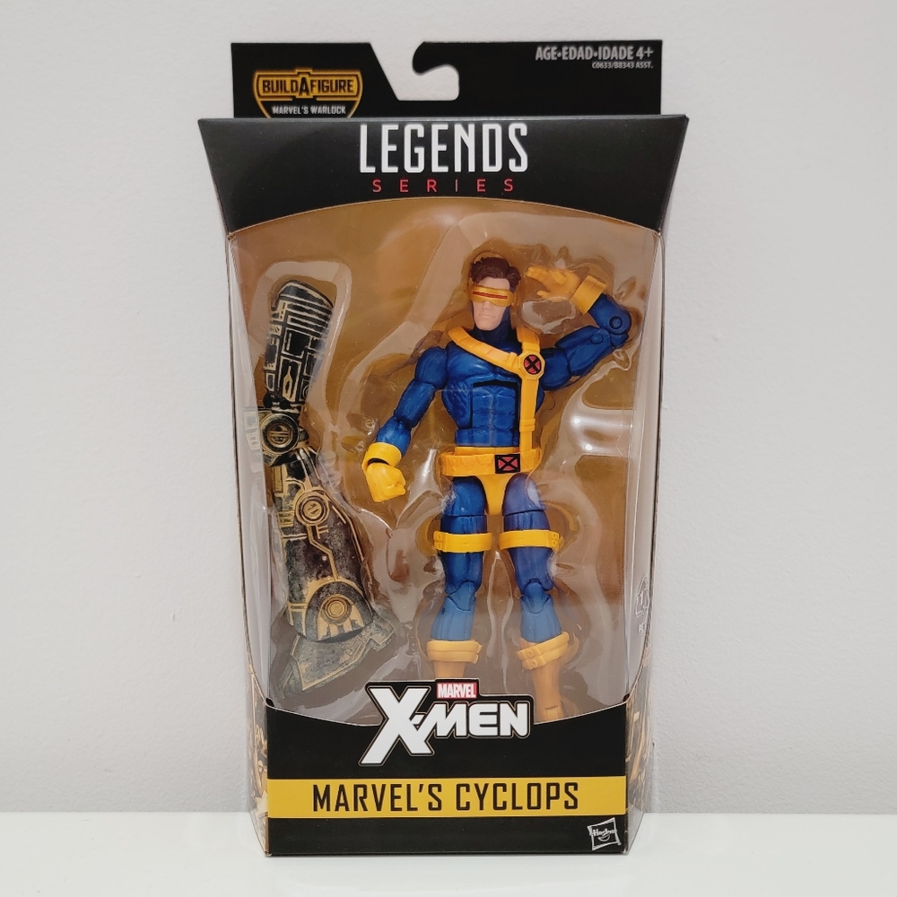 Marvel Legends Cyclops X-Men Warlock BAF 6" action figure Hasbro.